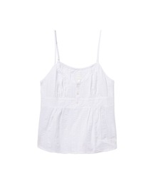 HEART BADGE WOVEN CAMI TOP #2
