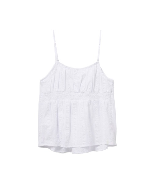 A BATHING APE(アベイシングエイプ)の「HEART BADGE WOVEN CAMI TOP #2(キャミソール・レディース・ピンク/アイボリー・SMALL/X-SMALL)」の3枚目の写真