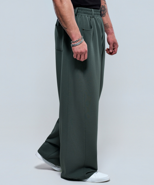 PHYSICAL GARMENTS（フィジカルガーメンツ）の「P2637 ベルトステッチパンツ[2COLOR]（その他パンツ・メンズ・チャコール/ブラック・1/2）」の15枚目の写真