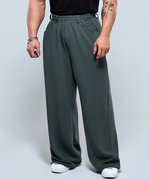PHYSICAL GARMENTS（フィジカルガーメンツ）の「P2637 ベルトステッチパンツ[2COLOR]（その他パンツ・メンズ・チャコール/ブラック・1/2）」の17枚目の写真
