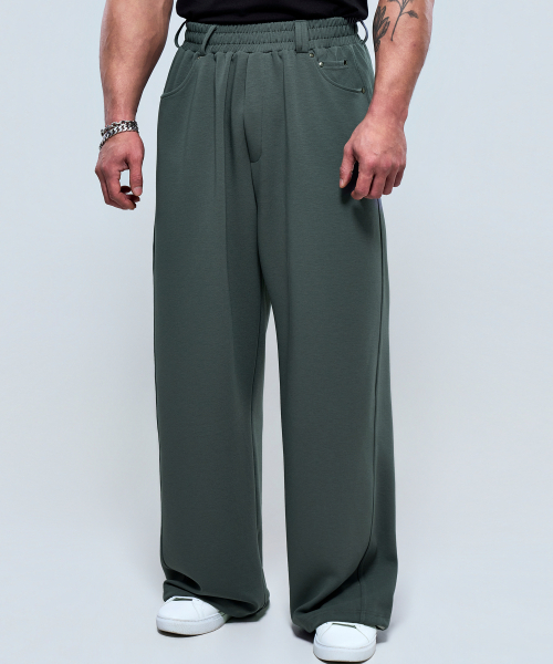 PHYSICAL GARMENTS（フィジカルガーメンツ）の「P2637 ベルトステッチパンツ[2COLOR]（その他パンツ・メンズ・チャコール/ブラック・1/2）」の22枚目の写真
