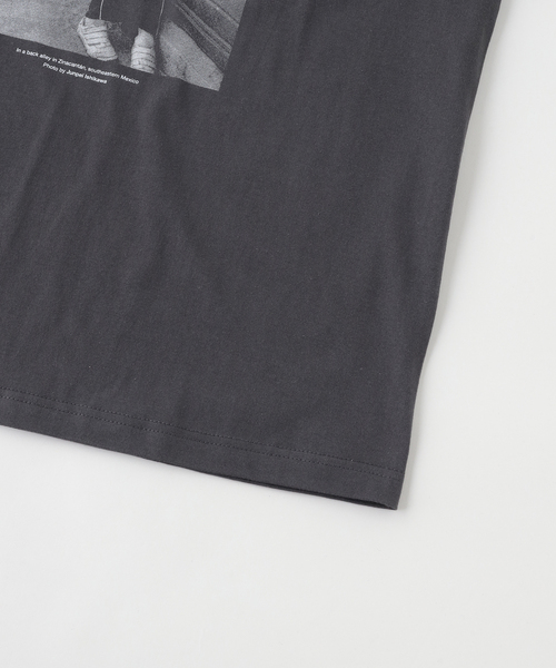 POET MEETS DUBWISE(ポエットミーツダブワイズ)の「POET MEETS DUBWISE(ポエトミーツダブワイズ) BLACK ALLEYS OF MEXICO Tシャツ(Tシャツ/カットソー・メンズ・ブラック系その他/ホワイト・X-LARGE/LARGE)」の6枚目の写真