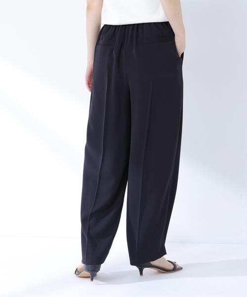 NATURAL BEAUTY BASIC（ナチュラルビューティーベーシック）の「ナローリボンイージパンツ（その他パンツ・レディース・ブラック/キャメル/オフホワイト・MEDIUM/P/S/SMALL）」の6枚目の写真