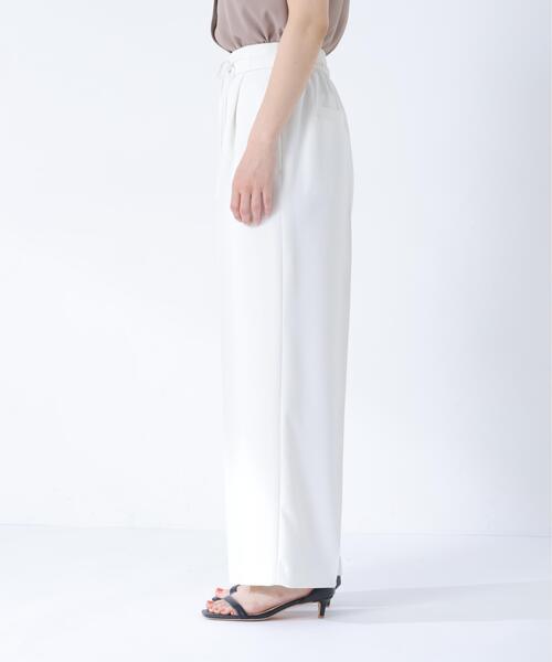 NATURAL BEAUTY BASIC（ナチュラルビューティーベーシック）の「ナローリボンイージパンツ（その他パンツ・レディース・ブラック/キャメル/オフホワイト・MEDIUM/P/S/SMALL）」の22枚目の写真