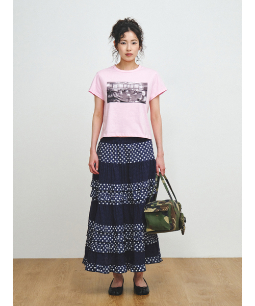 PLZPROJECT(プリーズプロジェクト)の「BATHING WOMEN T-SHIRT(Tシャツ/カットソー・レディース・ピンク・FREE)」の2枚目の写真