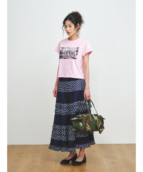 PLZPROJECT(プリーズプロジェクト)の「BATHING WOMEN T-SHIRT(Tシャツ/カットソー・レディース・ピンク・FREE)」の3枚目の写真