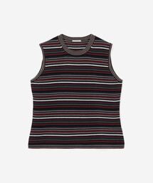 RYE TENDER | RYE TENDER |〈別注〉ボーダー ノースリーブニット WOMEN(ニット/セーター)