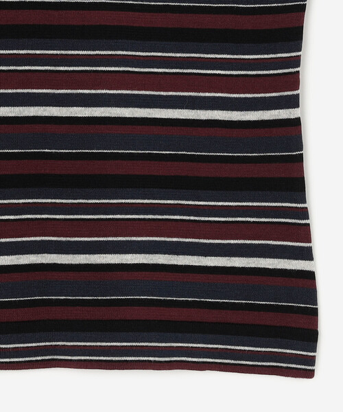 RYE TENDER(ライテンダー)の「RYE TENDER |〈別注〉ボーダー ノースリーブニット WOMEN(ニット/セーター・レディース・ブラウン系その他/グレー系その他・0)」の7枚目の写真