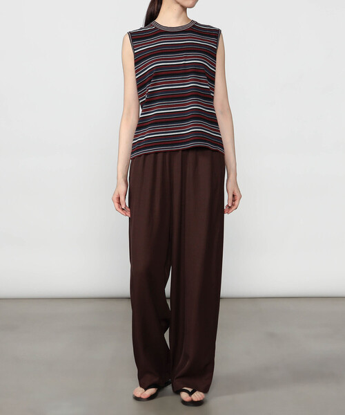 RYE TENDER(ライテンダー)の「RYE TENDER |〈別注〉ボーダー ノースリーブニット WOMEN(ニット/セーター・レディース・ブラウン系その他/グレー系その他・0)」の11枚目の写真