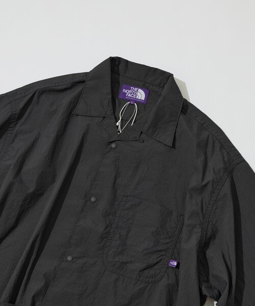 THE NORTH FACE PURPLE LABEL(ザ ノースフェイス パープルレーベル)の「【THE NORTH FACE Purple Label /ザ・ノース・フェイス パープルレーベル】Nylon Taffeta Field S/S Shirt(シャツ/ブラウス・メンズ・ベージュ/ブラック・M/L)」の9枚目の写真