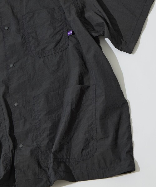 THE NORTH FACE PURPLE LABEL(ザ ノースフェイス パープルレーベル)の「【THE NORTH FACE Purple Label /ザ・ノース・フェイス パープルレーベル】Nylon Taffeta Field S/S Shirt(シャツ/ブラウス・メンズ・ベージュ/ブラック・M/L)」の10枚目の写真