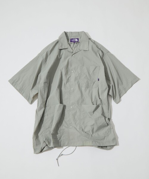 THE NORTH FACE PURPLE LABEL(ザ ノースフェイス パープルレーベル)の「【THE NORTH FACE Purple Label /ザ・ノース・フェイス パープルレーベル】Nylon Taffeta Field S/S Shirt(シャツ/ブラウス・メンズ・ベージュ/ブラック・M/L)」の17枚目の写真