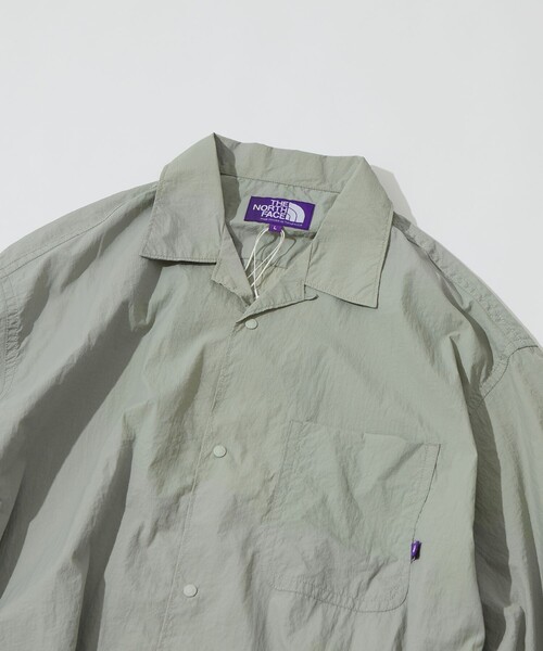 THE NORTH FACE PURPLE LABEL(ザ ノースフェイス パープルレーベル)の「【THE NORTH FACE Purple Label /ザ・ノース・フェイス パープルレーベル】Nylon Taffeta Field S/S Shirt(シャツ/ブラウス・メンズ・ベージュ/ブラック・M/L)」の18枚目の写真