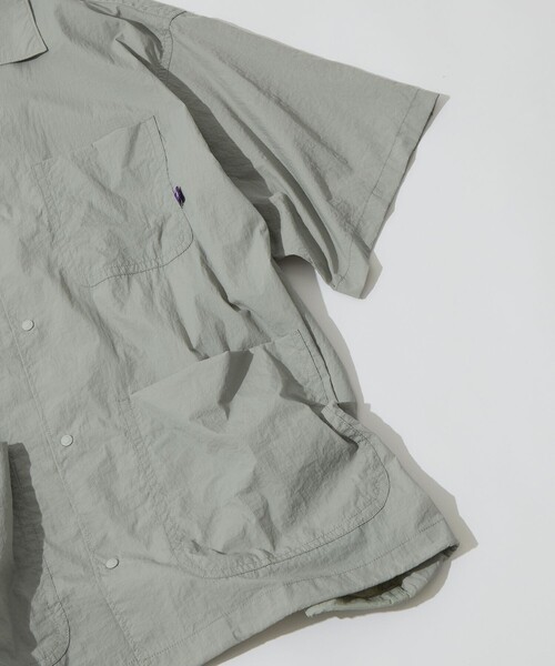 THE NORTH FACE PURPLE LABEL(ザ ノースフェイス パープルレーベル)の「【THE NORTH FACE Purple Label /ザ・ノース・フェイス パープルレーベル】Nylon Taffeta Field S/S Shirt(シャツ/ブラウス・メンズ・ベージュ/ブラック・M/L)」の19枚目の写真