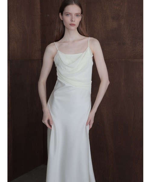 celon（セロン）の「minimalist pleated long dress（ワンピース・レディース・アイボリー・FREE）」の12枚目の写真