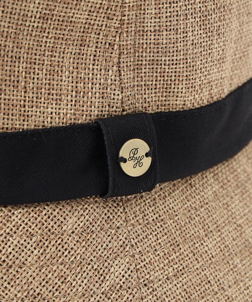 Petit Honfleur(プチオンフルール)の「ロゴモチーフ付きパッカブルハット【UVカット・遮光・遮熱】(ハット・レディース・ブラウン/ベージュ・フリー)」の15枚目の写真