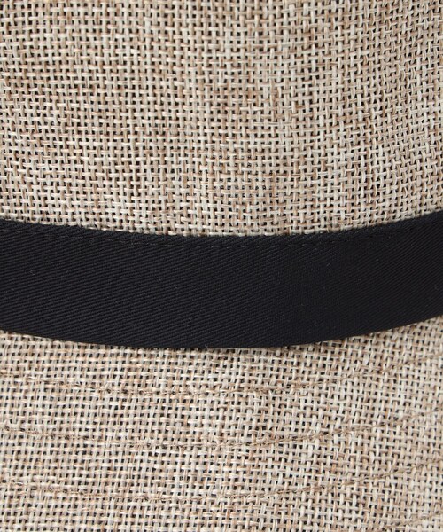 Petit Honfleur(プチオンフルール)の「ロゴモチーフ付きパッカブルハット【UVカット・遮光・遮熱】(ハット・レディース・ブラウン/ベージュ・フリー)」の17枚目の写真