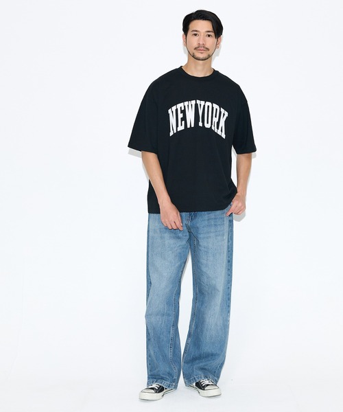 coca(coca)(コカ)の「ワッペンロゴ半袖Tシャツ(Tシャツ/カットソー・メンズ・ホワイト/ブラック・XL/M/L)」の4枚目の写真