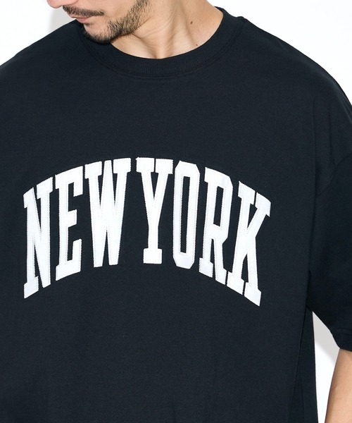 coca(coca)(コカ)の「ワッペンロゴ半袖Tシャツ(Tシャツ/カットソー・メンズ・ホワイト/ブラック・XL/M/L)」の8枚目の写真