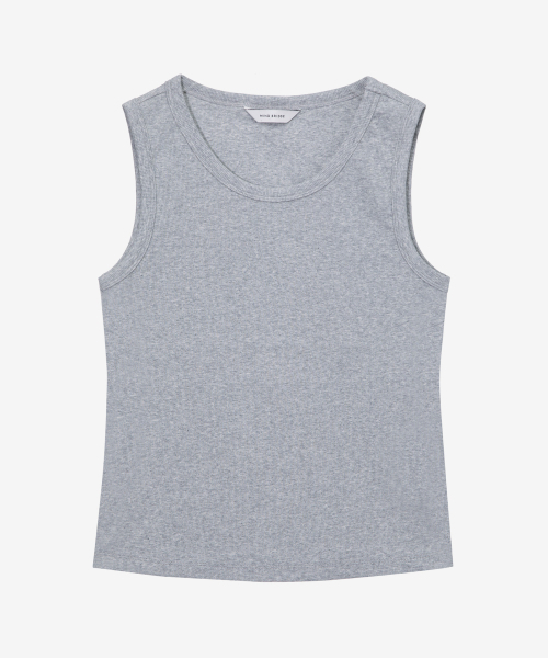 MIND BRIDGE WOMEN(マインドブリッジウーマン)の「ゴルジ袖なしトップス M1TS3201(Tシャツ/カットソー・レディース・ブラック/ホワイト/グレー・55/66)」の5枚目の写真