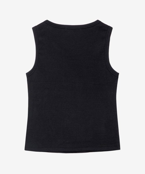 MIND BRIDGE WOMEN(マインドブリッジウーマン)の「ゴルジ袖なしトップス M1TS3201(Tシャツ/カットソー・レディース・ブラック/ホワイト/グレー・55/66)」の8枚目の写真
