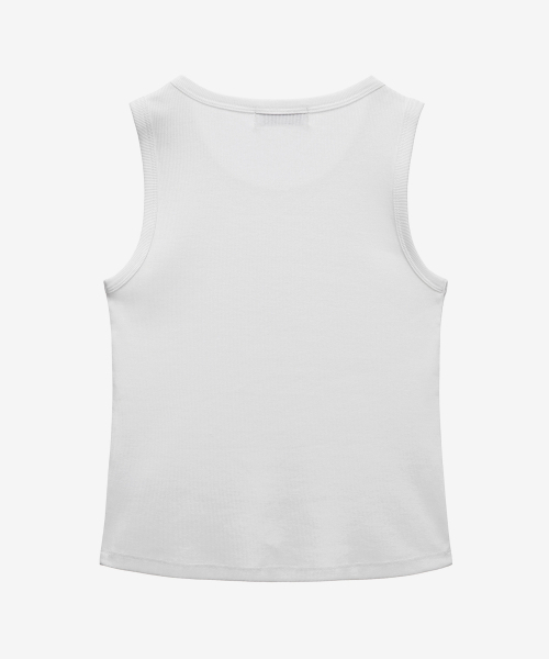 MIND BRIDGE WOMEN(マインドブリッジウーマン)の「ゴルジ袖なしトップス M1TS3201(Tシャツ/カットソー・レディース・ブラック/ホワイト/グレー・55/66)」の9枚目の写真
