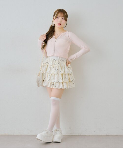 continuer de NICE CLAUP(コンティニューデナイスクラップ)の「イヴ2WAYショルダー(ショルダーバッグ・レディース・ブラック/レッド/アイボリー・FREE)」の14枚目の写真