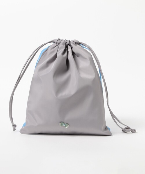 BEAMS COUTURE(ビームスクチュール)の「バイカラー 巾着 バッグ(ハンドバッグ・レディース・オレンジ/サックスブルー/ブラウン/ピンク・ONE SIZE)」の12枚目の写真