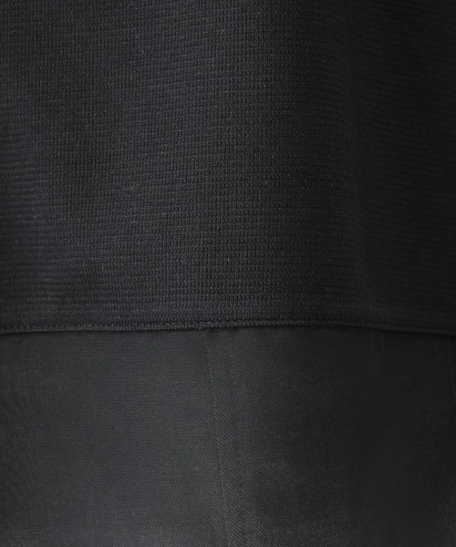 GLOBAL WORK(グローバルワーク)の「ひんやり涼しい/フローズンバルーンスリーブ6分袖/712989(Tシャツ/カットソー・レディース・ブラック/アイボリー・LARGE/MEDIUM)」の5枚目の写真