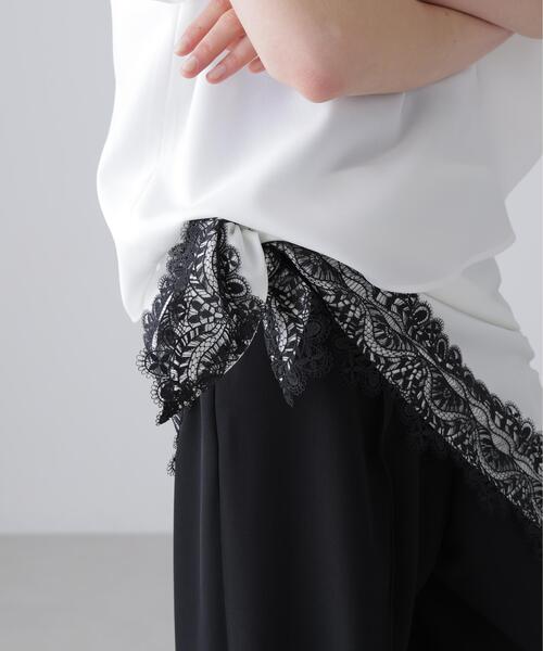 ADORE（アドーア）の「◆ドライポプリンブラウス（シャツ/ブラウス・レディース・ブラック/ホワイト・38）」の20枚目の写真