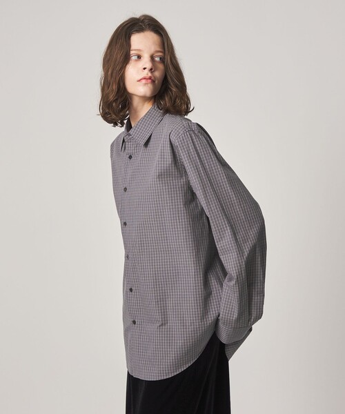 Steven Alan(スティーブンアラン)の「<Steven Alan>コットン ミニ チェック シャツ(シャツ/ブラウス・レディース・ケリーグリーン/グレー/ライトピンク・S/M/L)」の16枚目の写真