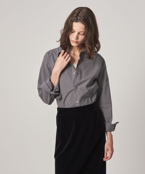 Steven Alan(スティーブンアラン)の「<Steven Alan>コットン ミニ チェック シャツ(シャツ/ブラウス・レディース・ケリーグリーン/グレー/ライトピンク・S/M/L)」の19枚目の写真