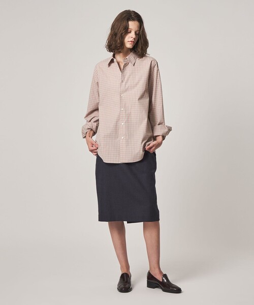 Steven Alan(スティーブンアラン)の「<Steven Alan>コットン ミニ チェック シャツ(シャツ/ブラウス・レディース・ケリーグリーン/グレー/ライトピンク・S/M/L)」の21枚目の写真