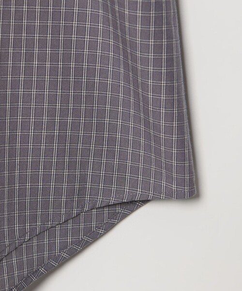 Steven Alan(スティーブンアラン)の「<Steven Alan>コットン ミニ チェック シャツ(シャツ/ブラウス・レディース・ケリーグリーン/グレー/ライトピンク・S/M/L)」の6枚目の写真