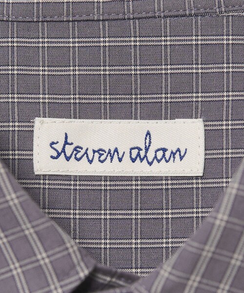 Steven Alan(スティーブンアラン)の「<Steven Alan>コットン ミニ チェック シャツ(シャツ/ブラウス・レディース・ケリーグリーン/グレー/ライトピンク・S/M/L)」の8枚目の写真