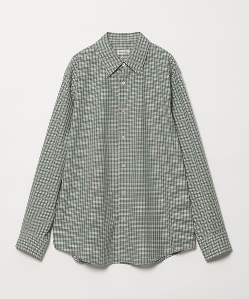 Steven Alan(スティーブンアラン)の「<Steven Alan>コットン ミニ チェック シャツ(シャツ/ブラウス・レディース・ケリーグリーン/グレー/ライトピンク・S/M/L)」の12枚目の写真