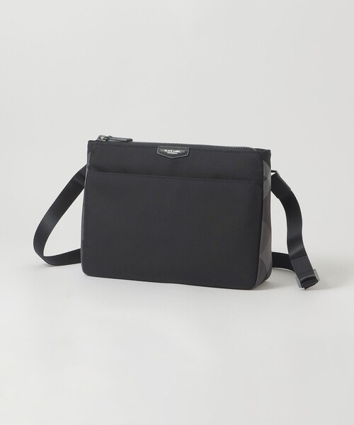 BLACK LABEL CRESTBRIDGE(ブラックレーベル・クレストブリッジ)の「ライトウェイトコーデュラバリスティックサコッシュ(ショルダーバッグ・メンズ・ブラック・FREE)」の1枚目の写真