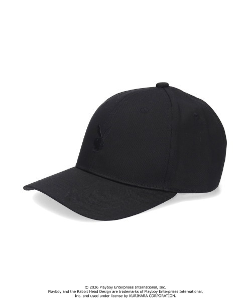 PLAYBOY(プレイボーイ)の「PLAYBOY 6PANEL CAP / プレイボーイ(キャップ・レディース・ピンク/ブラック×ホワイト・57~59cm)」の10枚目の写真