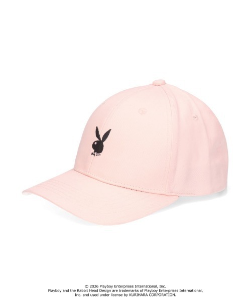 PLAYBOY(プレイボーイ)の「PLAYBOY 6PANEL CAP / プレイボーイ(キャップ・レディース・ピンク/ブラック×ホワイト・57~59cm)」の16枚目の写真