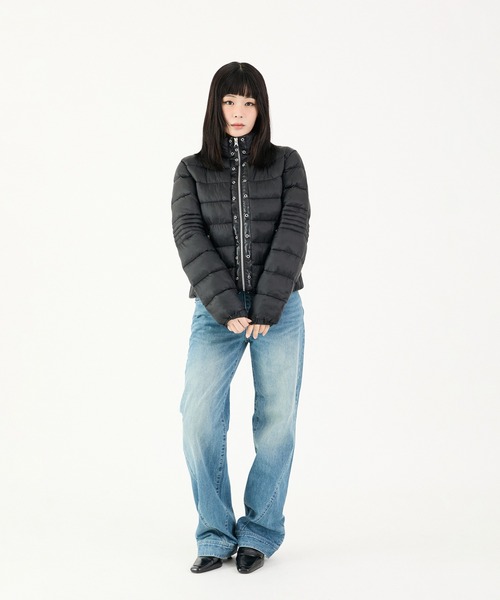 FTW(エフティダブリュー)の「CUFFS DENIM(デニムパンツ・レディース・インディゴブルー/グレー・SMALL/MEDIUM)」の19枚目の写真
