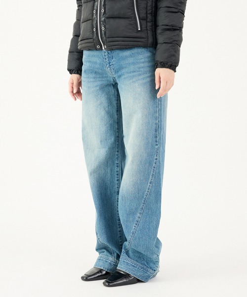 FTW(エフティダブリュー)の「CUFFS DENIM(デニムパンツ・レディース・インディゴブルー/グレー・SMALL/MEDIUM)」の12枚目の写真