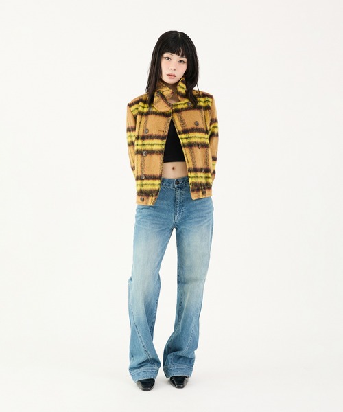 FTW(エフティダブリュー)の「CUFFS DENIM(デニムパンツ・レディース・インディゴブルー/グレー・SMALL/MEDIUM)」の8枚目の写真