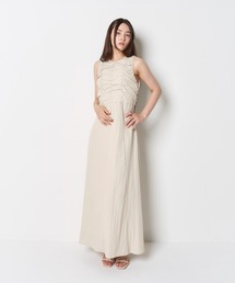 My shawty | linen like gather onepiece(ワンピース)