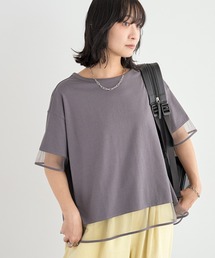 Green Parks（グリーンパークス）の「【適ON】持続冷感ドッキングプルオーバー（Tシャツ/カットソー）」