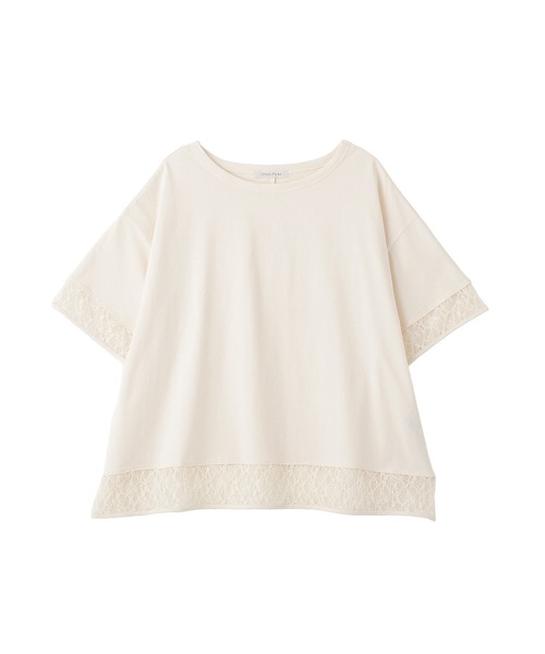 Green Parks(グリーンパークス)の「【適ON】持続冷感ドッキングプルオーバー(Tシャツ/カットソー・レディース・ブラック/チャコールグレー/オレンジ/ホワイト系その他2・FREE)」の7枚目の写真