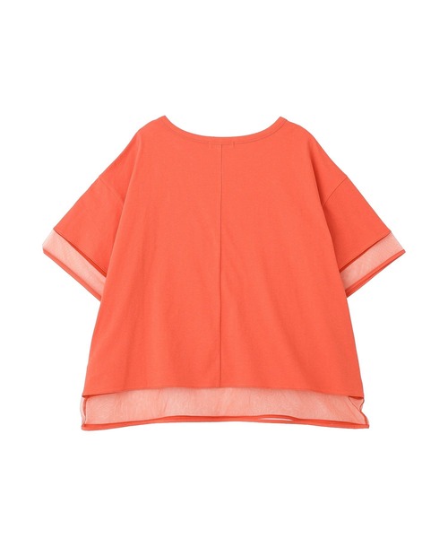 Green Parks(グリーンパークス)の「【適ON】持続冷感ドッキングプルオーバー(Tシャツ/カットソー・レディース・ブラック/チャコールグレー/オレンジ/ホワイト系その他2・FREE)」の19枚目の写真