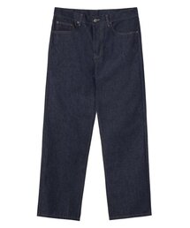 REGULAR FIT DENIM PANT - DEEP BLUE