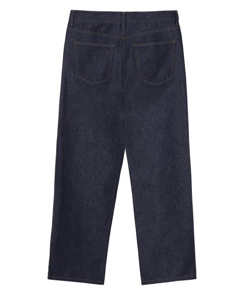 LAUGHER(ラファー)の「REGULAR FIT DENIM PANT - DEEP BLUE(デニムパンツ・レディース・その他・28/30/32)」の2枚目の写真