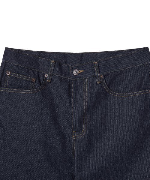 LAUGHER(ラファー)の「REGULAR FIT DENIM PANT - DEEP BLUE(デニムパンツ・レディース・その他・28/30/32)」の3枚目の写真