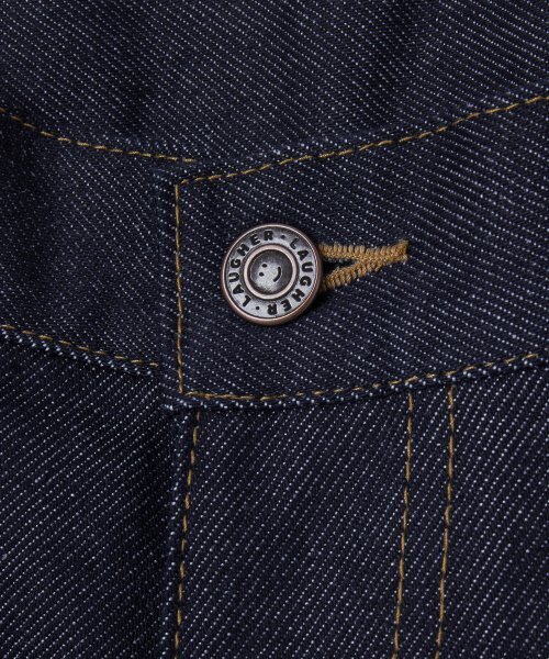 LAUGHER(ラファー)の「REGULAR FIT DENIM PANT - DEEP BLUE(デニムパンツ・レディース・その他・28/30/32)」の4枚目の写真